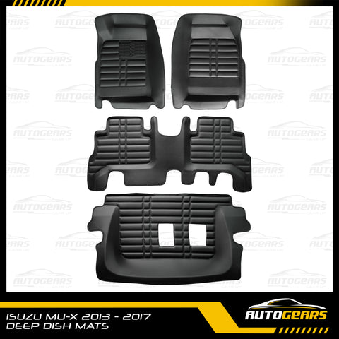 ISUZU MUX MU-X (2022 - 2025) Deep Dish Mats / Matting