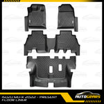 ISUZU MUX MU-X (2022 - 2025) 5D Extended Deep Dish Matting | Floor Liners V2