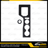 Mitsubishi Triton (2024 - 2026) Gear Switch Cover Carbon