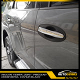 Nissan Terra (2018 - 2025) Door Bowl & Door Handle Cover Black V2
