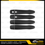 Nissan Terra (2018 - 2025) Door Bowl & Door Handle Cover Black V2