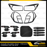 Suzuki Celerio (2016 - 2022) Matte Black Garnish Set