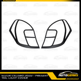 Suzuki Celerio (2016 - 2022) Headlight & Tail Light Cover Black
