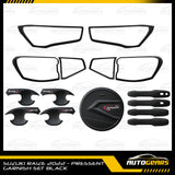 Toyota Raize (2022 - 2025) Matte Black Garnish Set V2