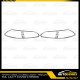 Toyota Corolla Cross (2020 - 2023) Headlight & Tail Light Cover Chrome