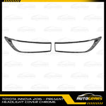 Toyota Innova (2016 - 2025) Headlight & Tail Light Cover Chrome