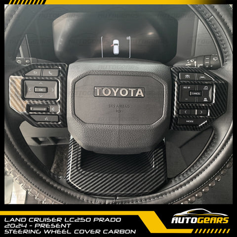 Toyota Land Cruiser Prado LC250 (2024 - 2025) Steering Wheel Trim