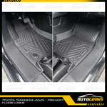 Toyota Tamaraw (2025 - 2026) 5D Extended Deep Dish Matting | Floor Liners V2
