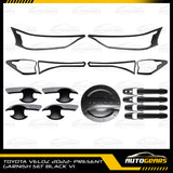 Toyota Veloz (2022 - 2025) Matte Black Garnish Set