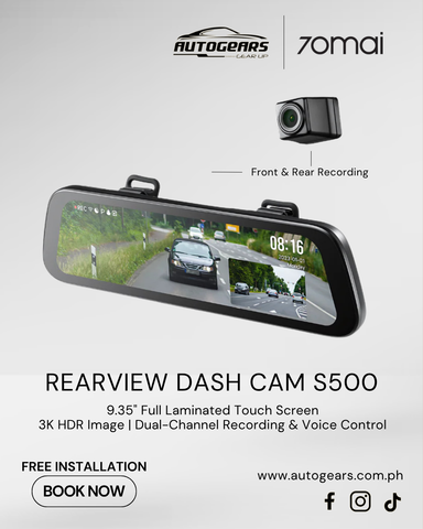 70mai Rearview S500 Dashcam