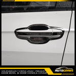 Volkswagen T-Cross (2021 - 2025) Door Bowl & Door Handle Cover Chrome