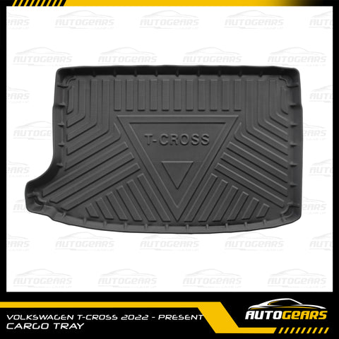 Volkswagen T-Cross (2021 - 2025) Trunk Tray | Cargo Tray