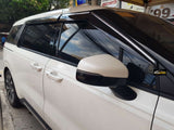 Kia Carnival (2022 - 2024) Rain Visor with Chrome Trim