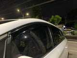 BYD eMAX 7 (2025 - 2026) Rain Visor with Chrome Trim