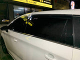 BYD eMAX 7 (2025 - 2026) Rain Visor with Chrome Trim