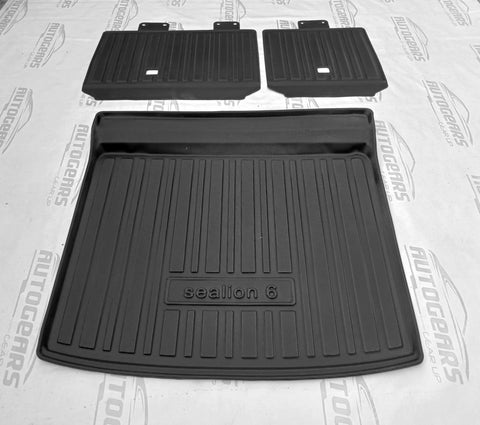 BYD Sealion 6 (2024 - 2025) Trunk Tray | Cargo Tray with Backseat Cover V3