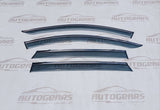 BYD Sealion 6 (2024 - 2025) Rain Visor with Chrome Trim