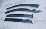 BYD Sealion 6 (2024 - 2025) Rain Visor with Chrome Trim