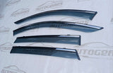 BYD Sealion 6 (2024 - 2025) Rain Visor with Chrome Trim