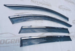 BYD Sealion 6 (2024 - 2025) Rain Visor with Chrome Trim