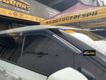 Kia Carnival (2025 - 2026) Rain Visor with Chrome Trim