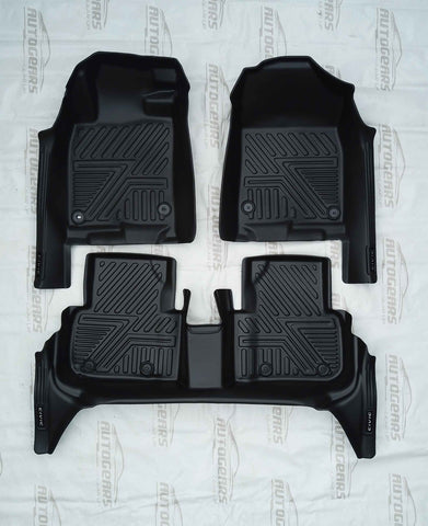 Honda Civic 11th Gen FE (2022 - 2025) 5D Extended Deep Dish Matting | Floor Liners V2