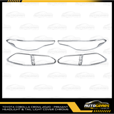 Toyota Corolla Cross (2020 - 2023) Headlight & Tail Light Cover Chrome