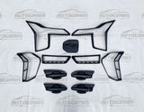 Mitsubishi Destinator (2025 - 2026) Matte Black Garnish Set