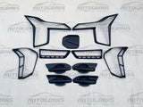 Mitsubishi Destinator (2025 - 2026) Matte Black Garnish Set