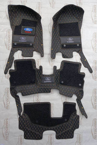 Ford Everest (2023 - 2025) Quilted Deep Dish Mats / Matting