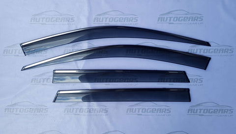 Geely Okavango (2020 - 2025) Rain Visor with Chrome Trim V1