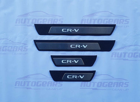 Honda CR-V CRV (2024 - 2025) Step Sills Black with Silver