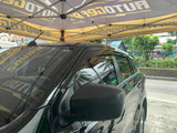 ISUZU MUX MU-X (2022 - 2026) Rain Visor with Logo