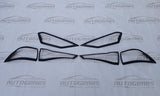 ISUZU MUX MU-X (2025 - 2026) Headlight and Tail Light Cover Matte Black