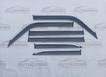 Toyota Land Cruiser Prado LC250 (2024 - 2025) Rain Visor with Chrome Trim