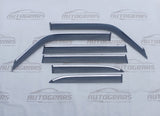 Toyota Land Cruiser Prado LC250 (2024 - 2025) Rain Visor with Chrome Trim