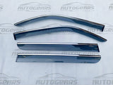 Toyota Land Cruiser LC300 (2023 - 2026) Rain Visor with Chrome Trim