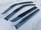 Toyota Land Cruiser LC300 (2023 - 2026) Rain Visor with Chrome Trim