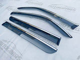 Toyota Land Cruiser LC300 (2023 - 2026) Rain Visor with Chrome Trim