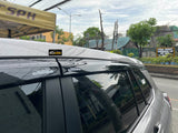 Toyota Corolla Cross (2020 - 2026) Rain Visor with Logo
