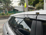 Toyota Corolla Cross (2020 - 2026) Rain Visor with Logo