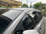 Toyota Corolla Cross (2020 - 2026) Rain Visor with Logo