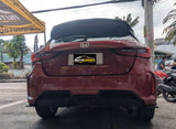 Honda City Hatchback (2021 - 2025) Rear Skirt V2