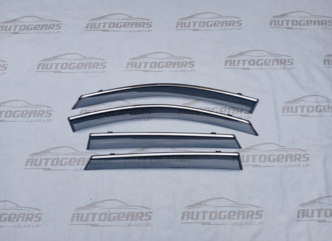 BYD Sealion 5 (2025 - 2026) Rain Visor with Chrome Trim