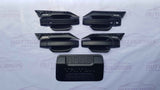 Mitsubishi Triton (2024 - 2025) Matte Black Garnish Set