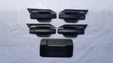 Mitsubishi Triton (2024 - 2025) Matte Black Garnish Set