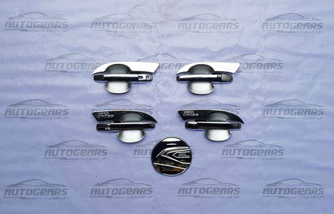 Toyota Yaris Cross (2022 - 2025) Door Bowl, Door Handle and Gas Tank Cover Chrome