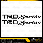 Toyota Rush (2018 - 2025) TRD Sportivo Stickers