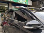 MG ZS (2019 - 2025) Rain Visor with Chrome Trim