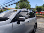 Subaru Forester (2019 - 2025) Rain Visor with Chrome Trim V1